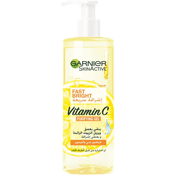 Garnier Fast Bright Gel Wash 400Ml